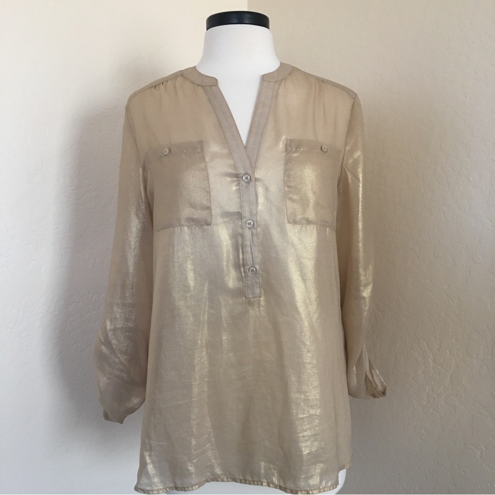 Fred David Tunic Style Blouse, M